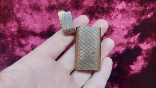 Vintage case for lighter "CRICKET" from the 90s. NEW!!!, stylish men's accessory, lighter stand