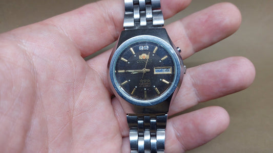 Vintage wrist watch Orient Crystal, Japanese watch, Automatic watch, Rare Japanese watch, Classic Orient