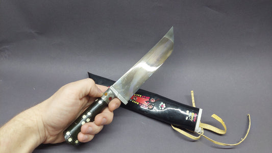 Vintage Authentic Uzbek Pchak Knife - handmade, durable, lightweight