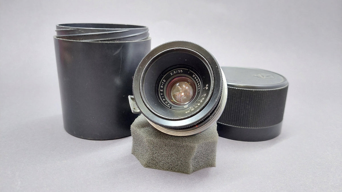 Jupiter-12 Lens f2.8/35mm Kyiv Contax RF mount Lens Soviet