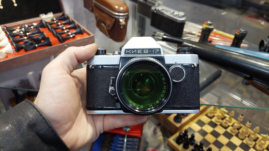 vintage soviet camera Kyiv 17 lenses helios 81n vintage camera back camera soviet camera collectible camera retro camera work camera ussr