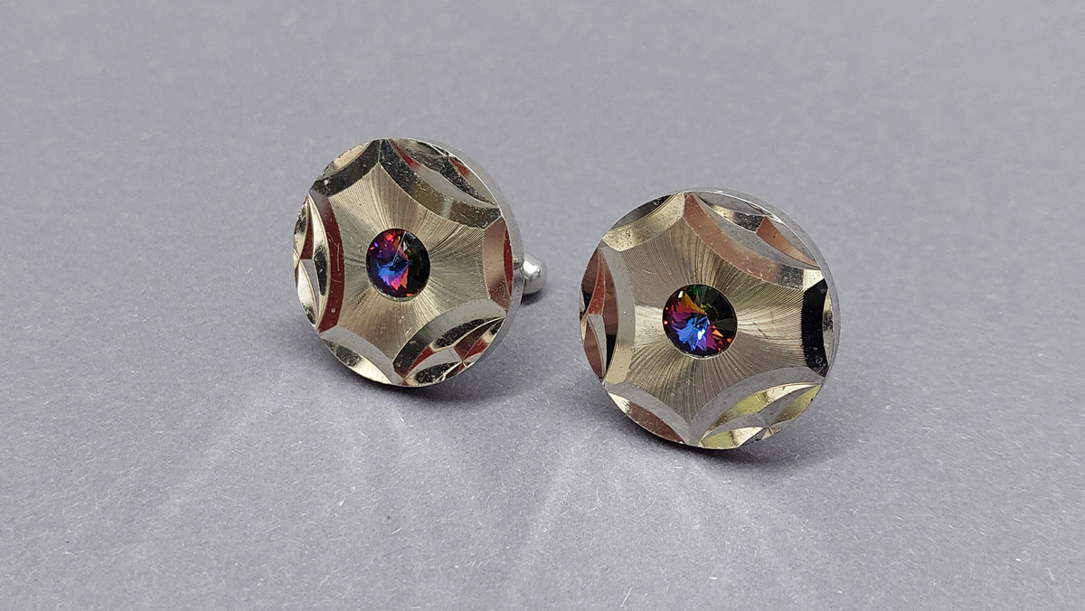 Soviet cufflinks. Vintage cufflinks. Nostalgic gift for Him, grandfather, father. made in USSR
