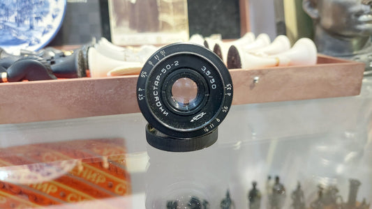 Советский Винтажный Объектив Industar 50-2 50mm F3.5.M42mm.Российский Винтажный Объектив, Фото аксессуары СССР, Советский объектив DSLR