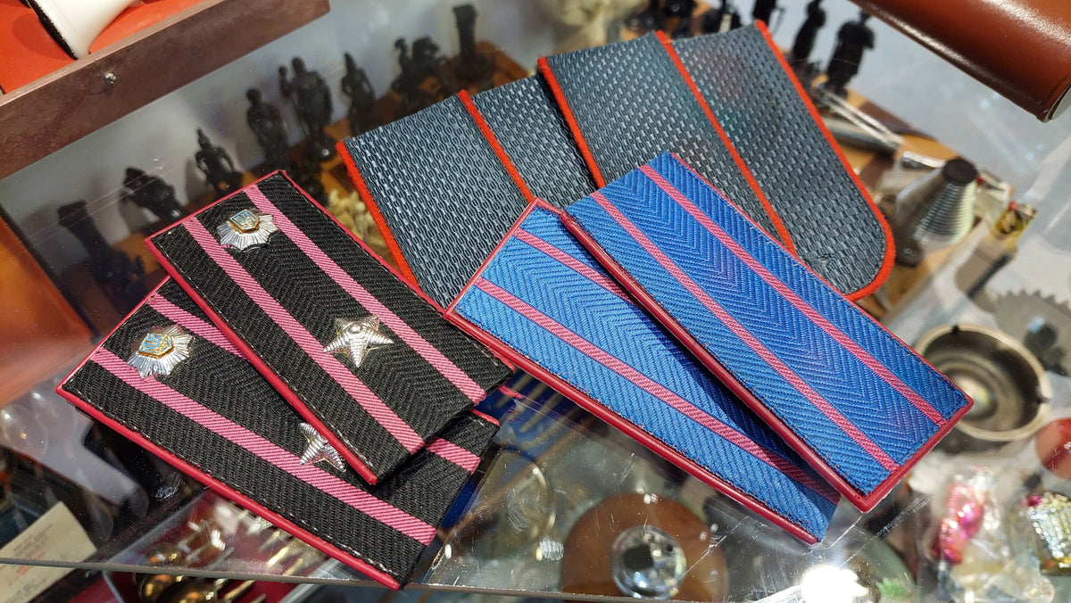 Ukrainian police shoulder straps full set
