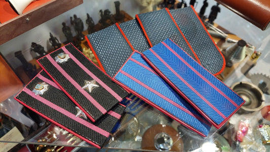 Ukrainian police shoulder straps full set